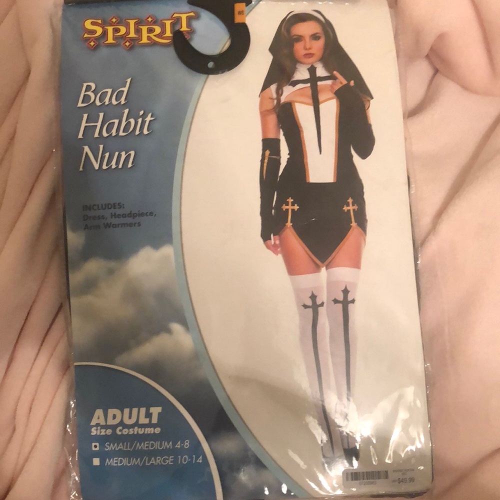 Bad habit nun Halloween costume